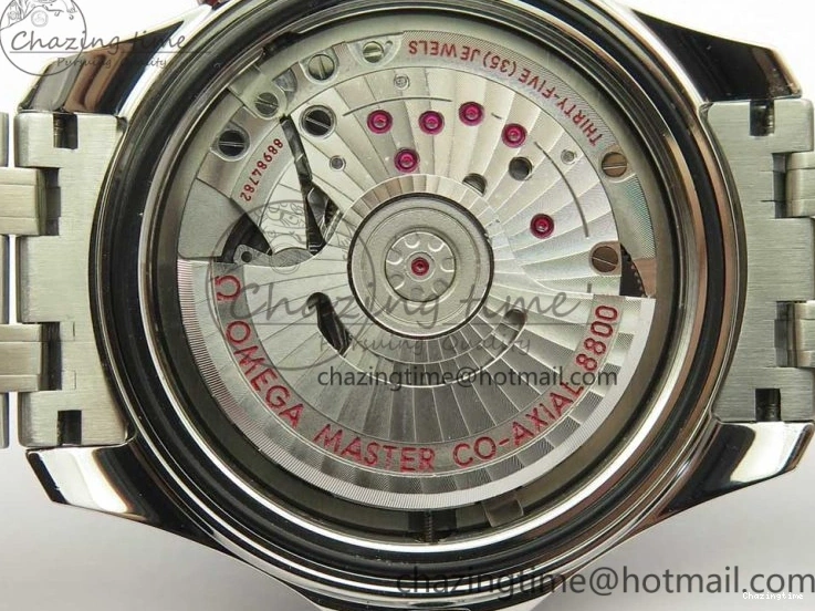 0417 2018 Seamaster Diver 300M OMF Best Edition Black Ceramic Black Dial on SS Bracelet A8800 (Black Balance Wheel) Breathable 7959